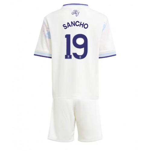 Aston Villa Jadon Sancho #19 Tredjeställ Barn 2025-26 Kortärmad (+ Korta byxor) Aston Villa Jadon Sancho #19 Tredjeställ Barn 2025-26 Kortärmad (+ Korta byxor)